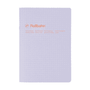 Delfonics Rollbahn Note Scuola Notebook 5-3/4 in. x 8-1/4 in. Light Purple A5 notebook 501232440