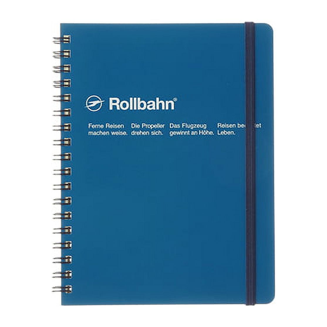 Delfonics Rollbahn Spiral Classic Notebooks 3 in. x 4 in. (Blue) mini