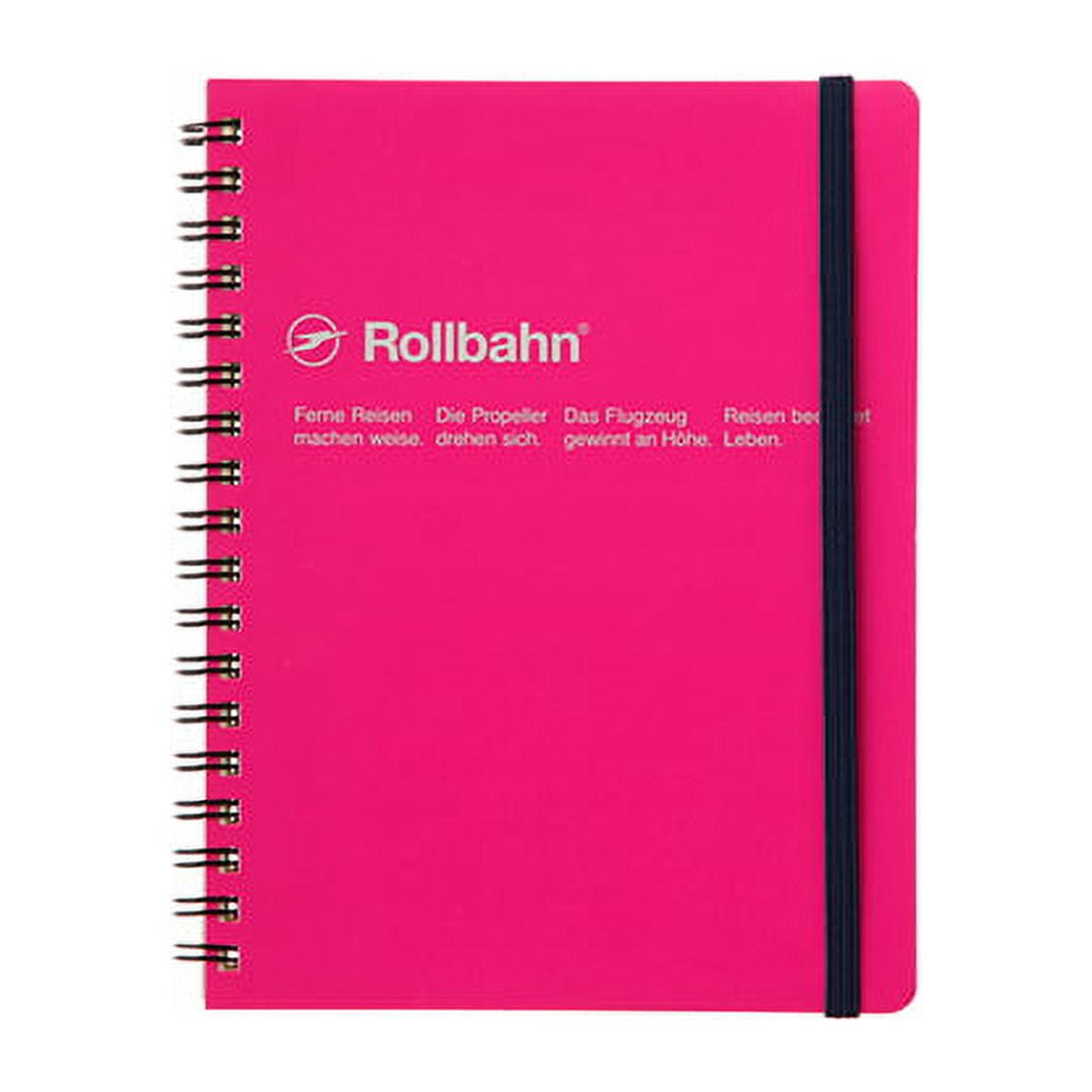 Delfonics Rollbahn Spiral Classic Notebooks 3 in. x 4 in. (Rose) mini