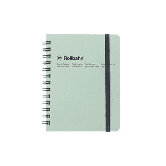 Delfonics Rollbahn Spiral Classic Notebooks: 4-1/2 in. x 5-1/2 in. (Sky Blue) pocket memo