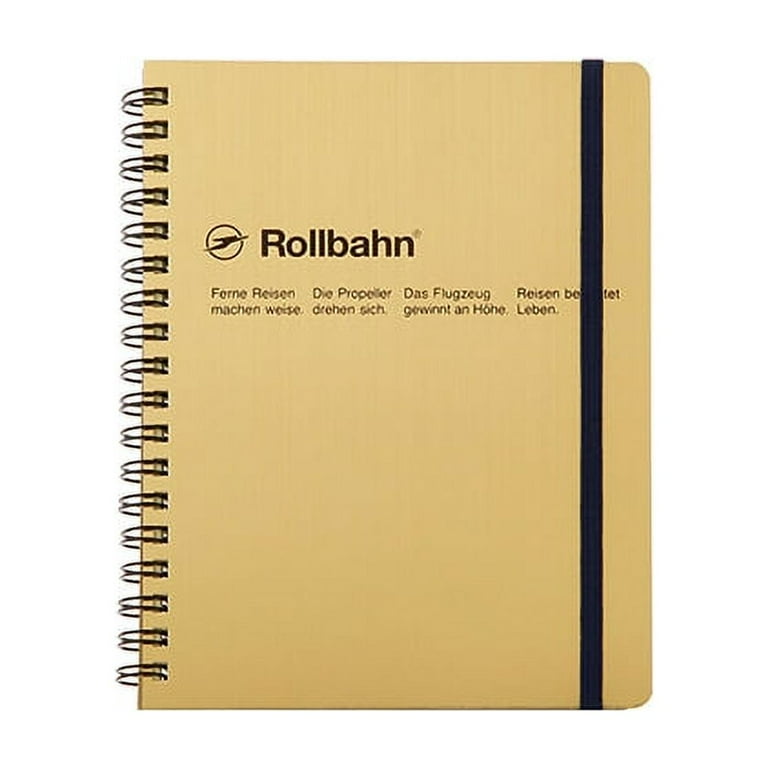 Delfonics Rollbahn Spiral Classic Notebooks: 5-1/2 in. x 7