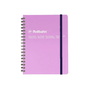 Delfonics Rollbahn Spiral Classic Notebooks 5-1/2 in. x 7 in. Light Purple