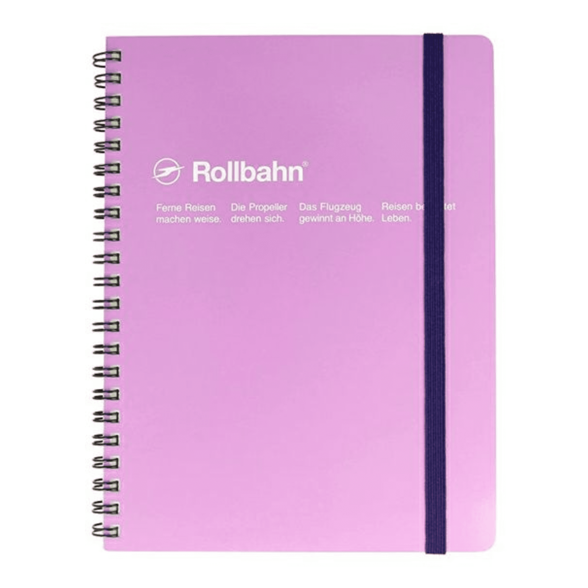 Delfonics Rollbahn Spiral Classic Notebooks: 6-1/2 in. x 8-1/2 in. (Light Purple) A5