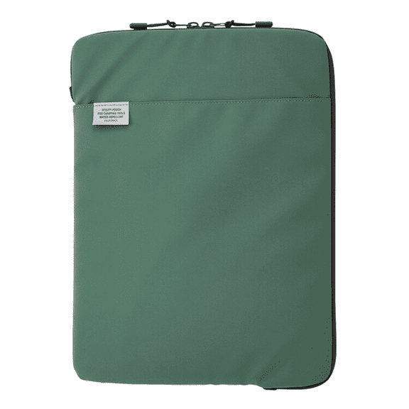 Delfonics Water Repellent Inner Carrying Laptop Case: 7-1/2 in. x 5-1/2 in. (Dark Green)