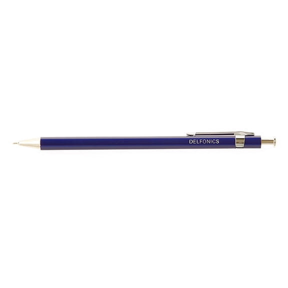 Delfonics Wood Ball Black Ink Pen: 6 in. (Dark Blue)