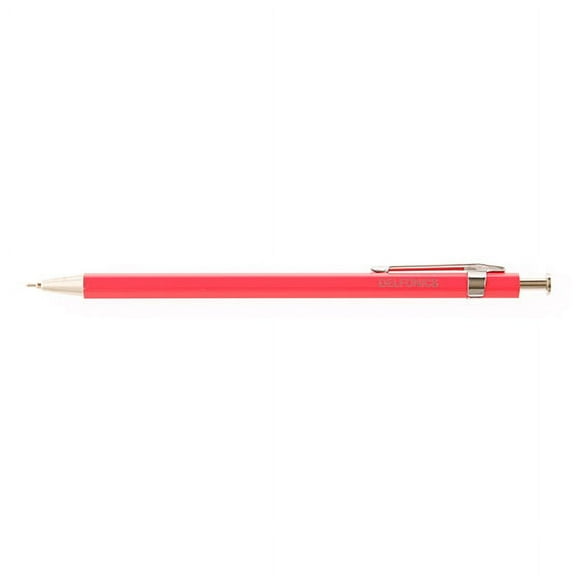 Delfonics Wood Ball Black Ink Pen: 6 in. (Pink)