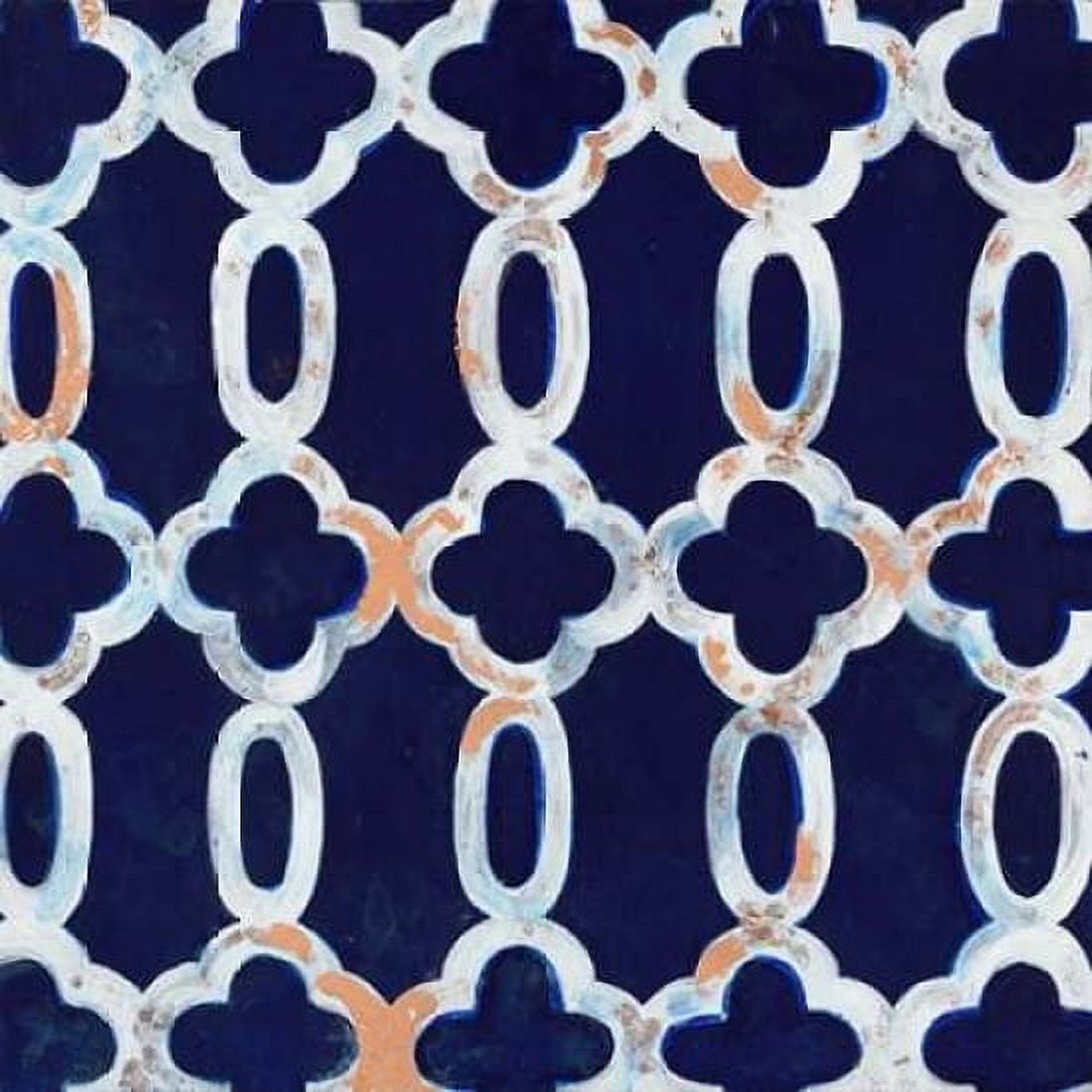 Delft Blue Pattern 3 Canvas Art - Hope Smith (24 x 24)