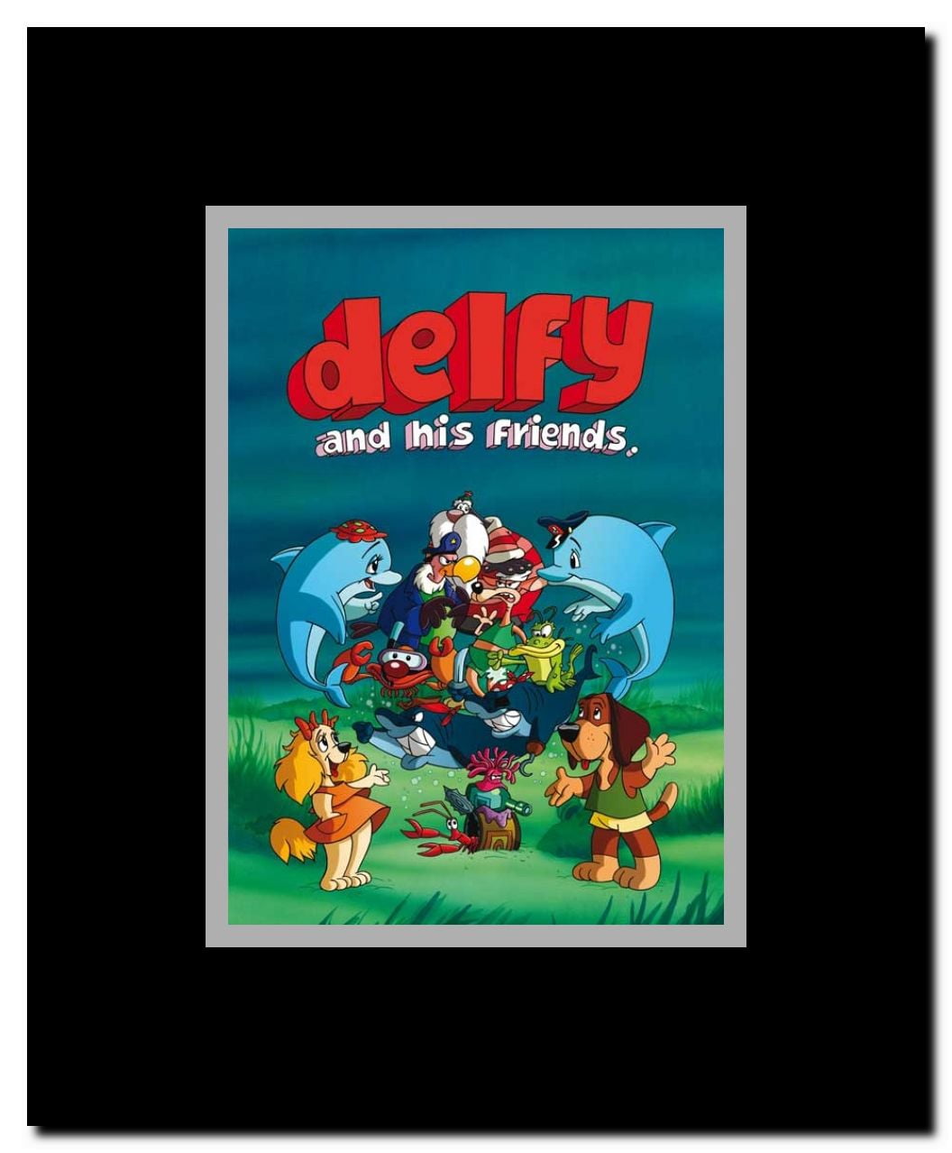 Delfy y sus amigos Framed Movie Poster