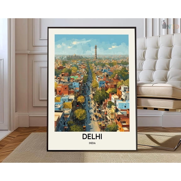 Delhi India Poster Unframed Paper Print