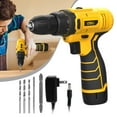 thumbnail image 1 of Deli 12V Max Lithium-Ion Cordless Impact Drill Driver Set, Electric Screwdriver Driver Tool Kit, 3/8" Keyless Chuck,,with 2.0Ah Battery,Charger, 1 of 10