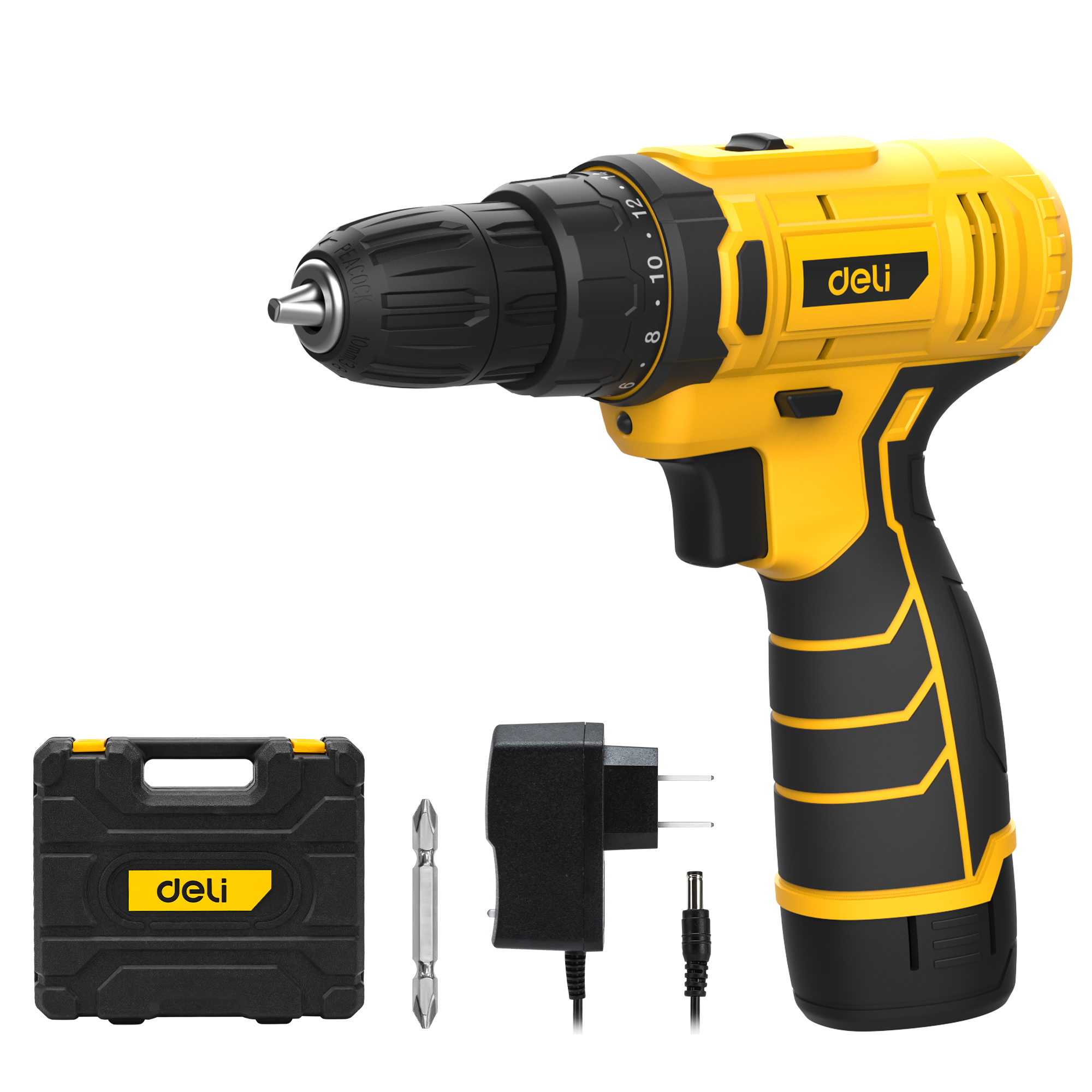 ACDelco 12V 3" Mini Polisher & 3/8" Drill Driver Combo Tool Kit | 1