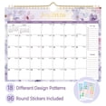 thumbnail image 1 of Deli 18 Months Wall Calendar 2026, 11" x 8.5", Thick Paper with Julian Dates and Block, Monthly Planner for Office Home Planning & Organizing, Color Design, 1 of 8