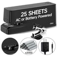 thumbnail image 1 of Deli 25-Sheet Electric Stapler with 2000 Staples & Staple Remover, AC or Battery Powered Staplers for Home Office, Black, 1 of 7