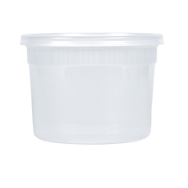 Deli Containers with Lids Soup Containers Microwavable, Non Spill