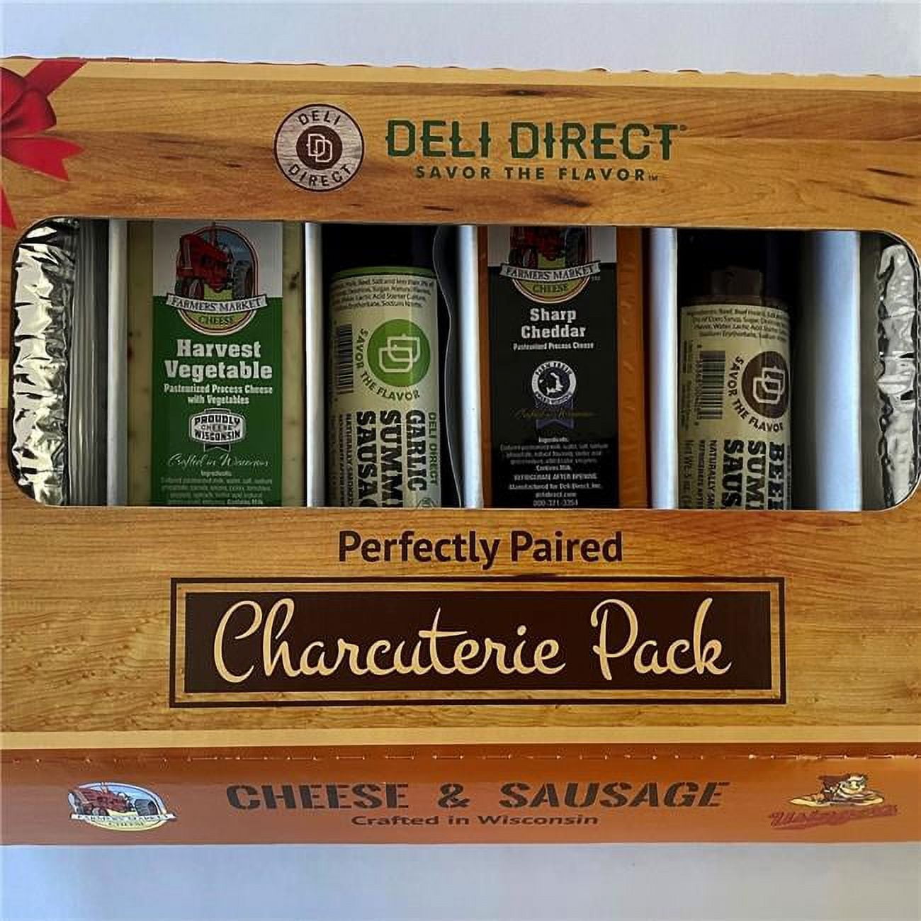 Deli Direct DDCHOR2738 Original Wisconsin Charcuterie Pack