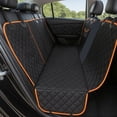 thumbnail image 1 of Deli Dog Car Seat Cover for Back Seat,Waterproof Seat Protector Scratchproof Pet Hammock with Mesh Window and Pocket,Washable Nonslip Pet Seat Covers Protector for Cars Trucks and SUVs, 1 of 9