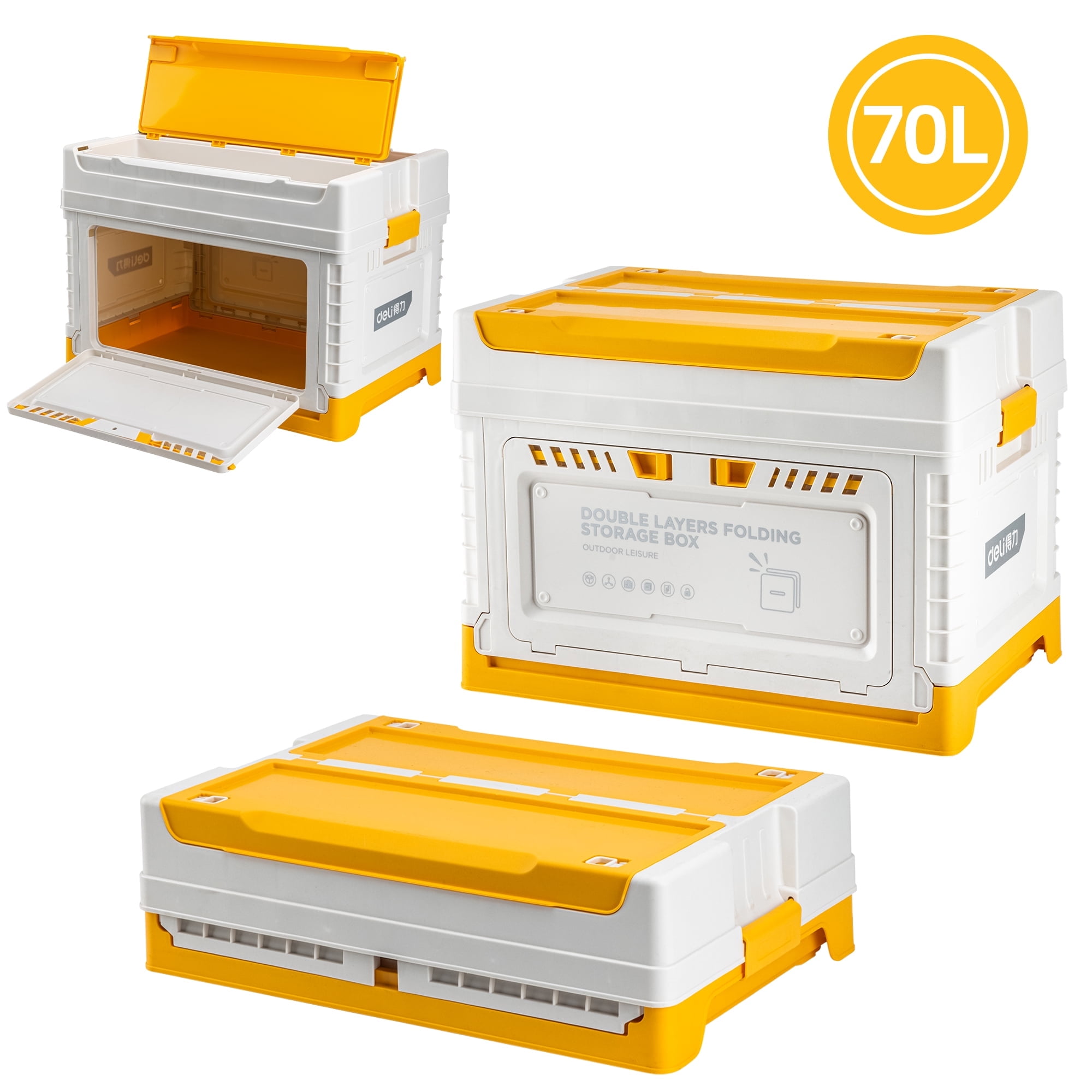 家具・インテリア SEA ARCVBX Folding Square Container L Folding Storage Crate | West Elm