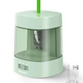 thumbnail image 1 of Deli Electric Pencil Sharpener,Suitable for No.2 Pencils Colored Pencils, USB & Battery Operated, Green, 1 of 5
