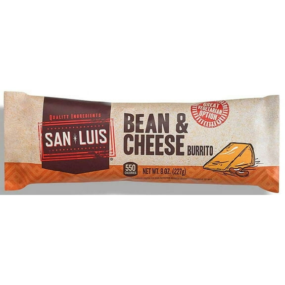 Deli Express San Luis Bean and Cheese Burrito, 8 Ounce (Pack of 10)