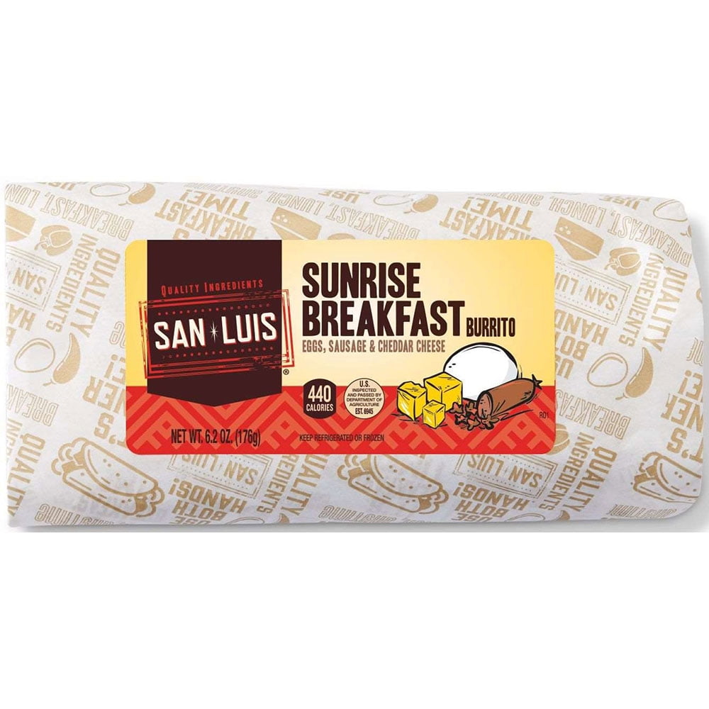 Deli Express Sunrise Breakfast Burrito, 6.2 Ounce (Pack of 12