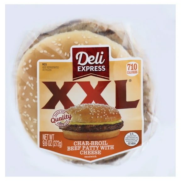 DEX XXL CHARBROIL W/CHEESE - 4 ct. of ITEM