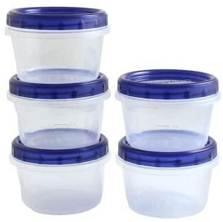 Ccdes 4 Sizes 50 Small Plastic Sauce Cups Food Storage Containers