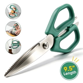 Deli Kitchen Scissor 5 in 1,Kitchen Shears Heavy Duty Kitchen Scissors with Stainless Steel Shears, Dishwasher Cooking Safe Scissors, Multi-function Scissors For Food
