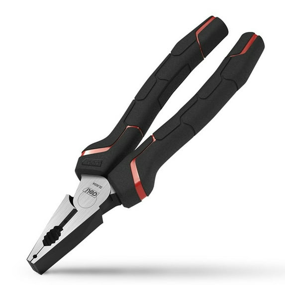Deli Long Nose Electrical Pliers, Cutter & Crimper, Solid & Stranded Wire, Diagonal Pliers 6 Inches And 8 Inches, Hand Tool