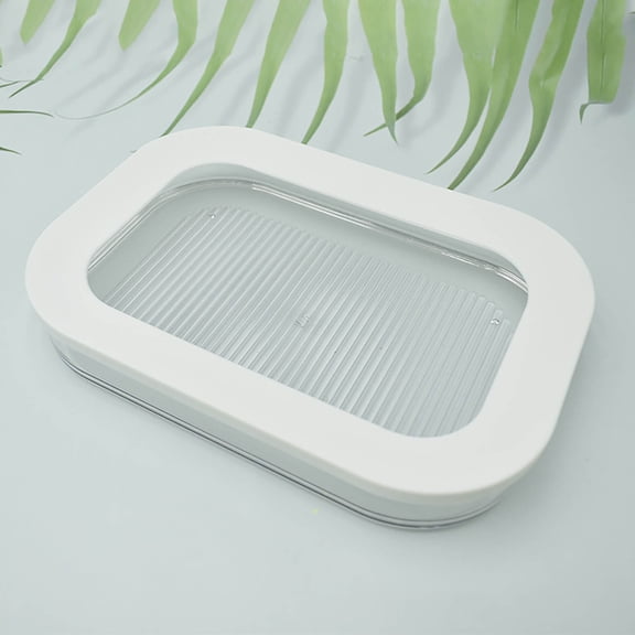 Deli Meat Container for Fridge, Bacon 3-piece Lunch Meal Container for Refrigerator, Stackable Food Storage Boxes with Lid for Cold Cuts, Salami, Deli, Lunch Meat, BPA Free