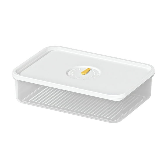 Deli Meat Container for Fridge, Bacon Lunch Meat Container for Refrigerator Organizers and Storage, Stackable Food Storage Boxes with Lids Cheese Keeper Box for Fridge, For Sandwich, Lunch Meat
