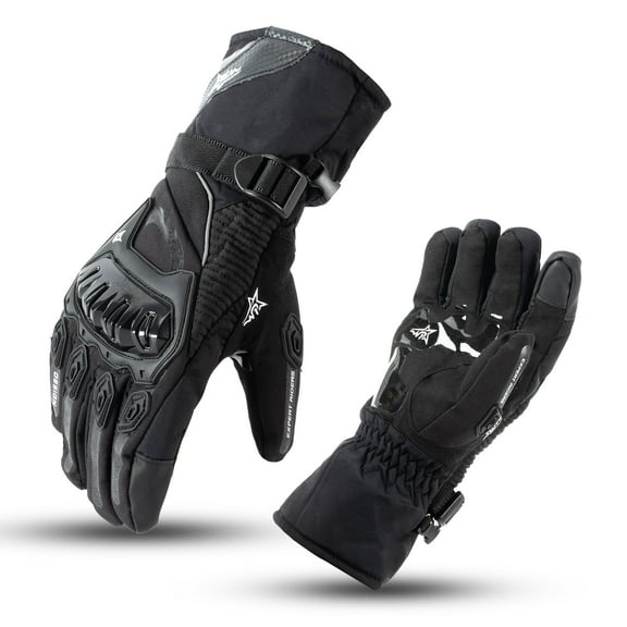 Deli Motorcycle Gloves for Men, Touchscreen Riding Gloves,Anti-Slip Dirt Bike Gloves for Motorbike, Racing, Cycling, Dirt Bike, ATV, Motocross, BMX