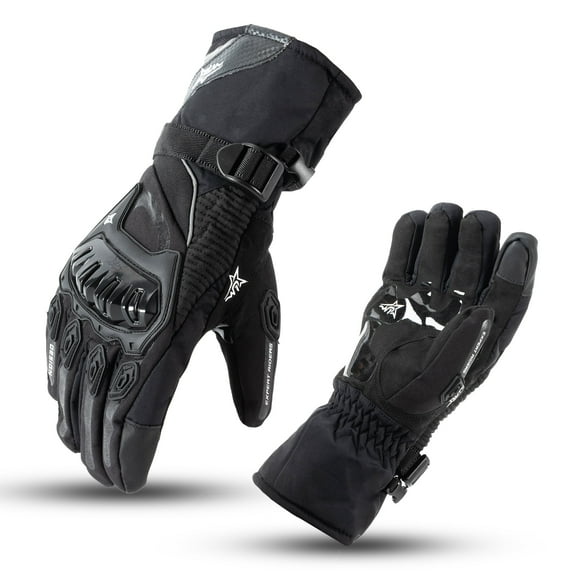 Deli Motorcycle Gloves for Men, Touchscreen Riding Gloves,Anti-Slip Dirt Bike Gloves for Motorbike, Racing, Cycling, Dirt Bike, ATV, Motocross, BMX