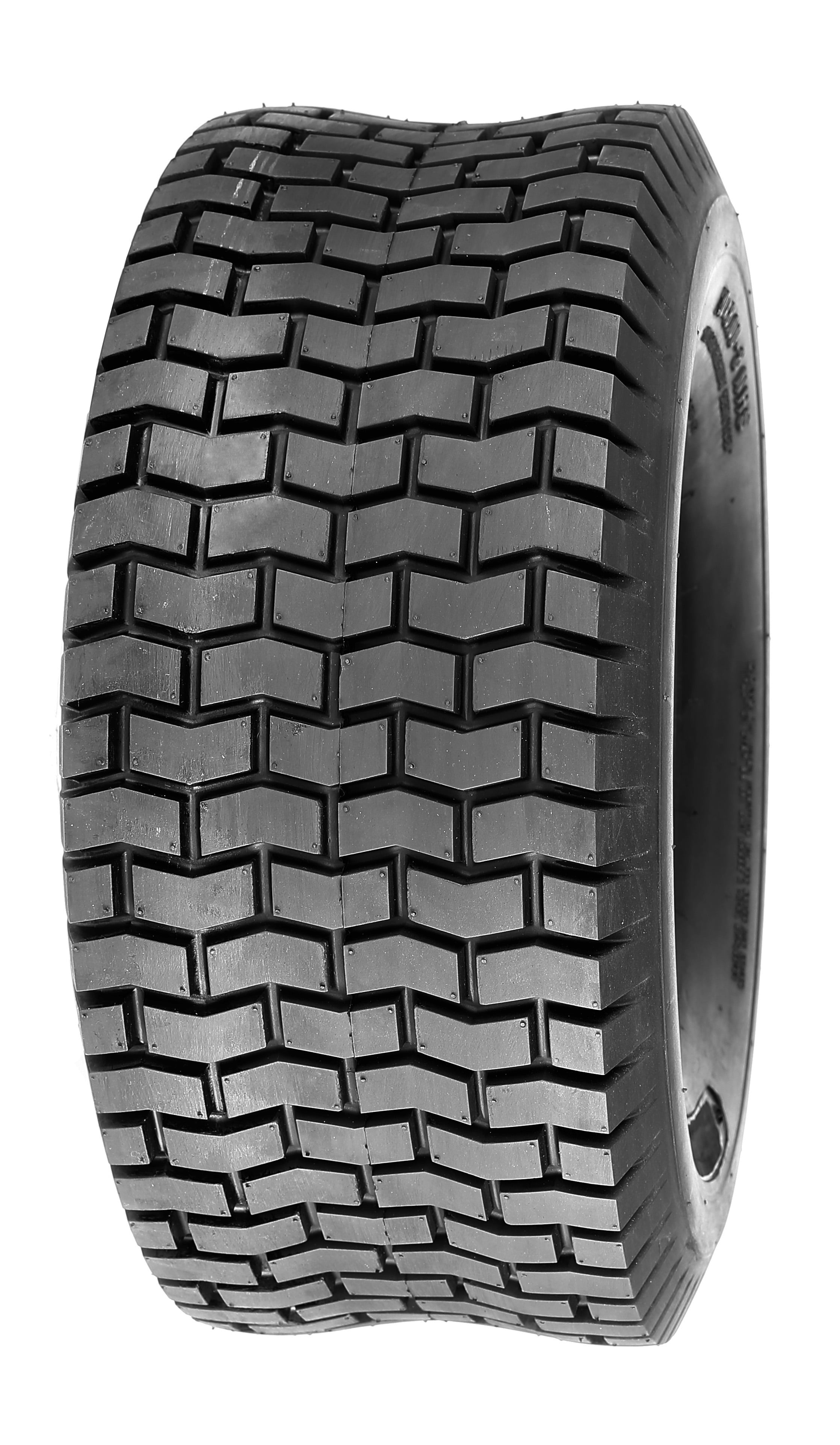 Deli Tire 16x6.50-8 Turf Tire 4 Ply Tubeless Garden Lawn Riding Mower Tire