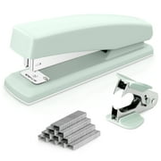 Deli Stapler, Desktop Stapler, Office Stapler, 20 Sheet Capacity, Includes 1000 Staples and Staple Remover, Green