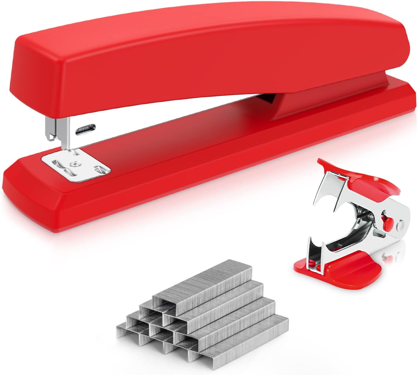 Deli Stapler, Desktop Stapler, Office Stapler, 25 Sheet Capacity, Includes 1000 Staples and