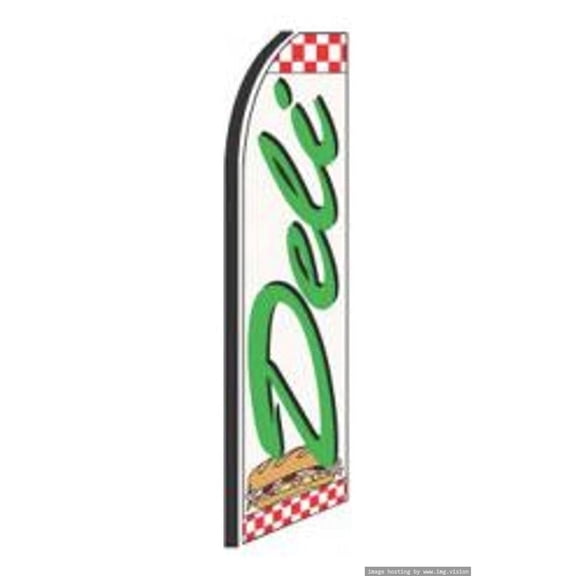 Deli Swooper flag Without Pole Advertisement /Business Flags | Feather Flag |