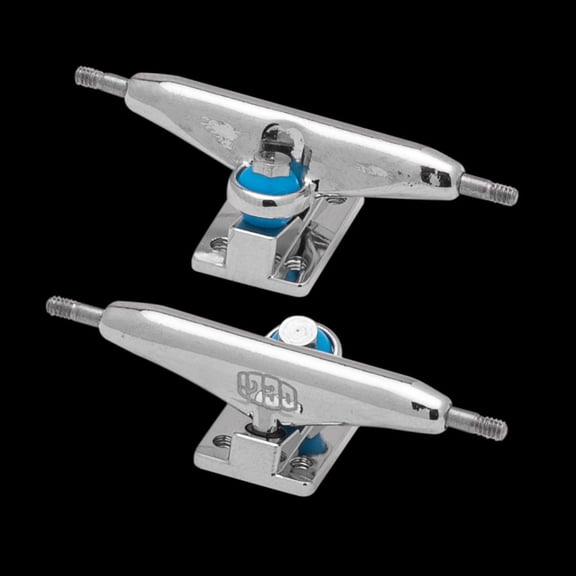 DeliDecks Fingerboard Trucks - Hex Hybrid Trux 29mm Professional Steel Trucks with Tool and Hardware Set - Silver and Silver