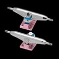 thumbnail image 1 of DeliDecks Fingerboard Trucks - Trux 34mm Silver and Pink, 1 of 10