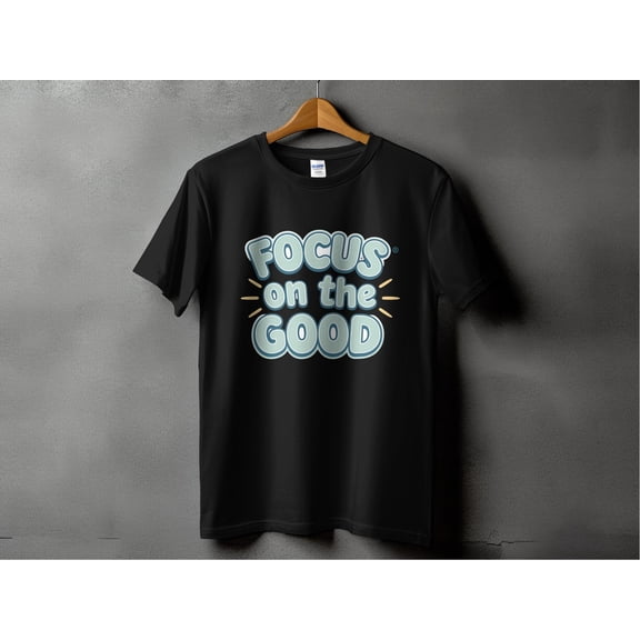 DeliFri Focus on the Good T-Shirt: Vibes Tee