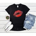 thumbnail image 1 of DeliFri Lips shirt, Love T-shirt, XOXO, Love is Life, Valentine's day, Gift for friends, 1 of 4