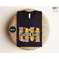 thumbnail image 1 of DeliFri Personalized Teacher Shirt, Custom Teacher Name Shirt, Teacher Appreciation Gifts, Back To School Teacher Shirt, 1 of 4