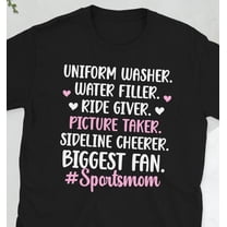 DeliFri Sports Mom Sports Mama Sports Mother Sport Mom T-Shirt