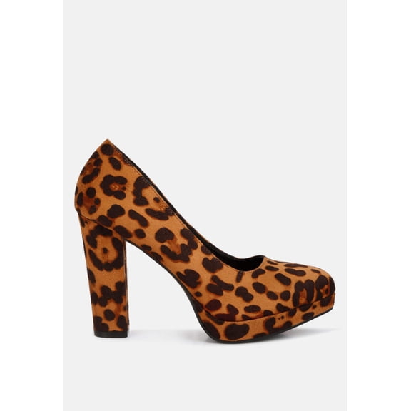 Delia Seude Block Heel Pumps