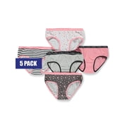 Delias Girl Girls 5-Pack Flower Briefs Underwear Color coral/multi Size 7 - 8
