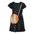 thumbnail image 1 of Delia's Girl Girls' Dress With Handbag - black multi, 5 - 6 (Little Girls), 1 of 5