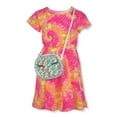 thumbnail image 1 of Delia's Girl Girls' Dress With Handbag - pink/yellow, 4 (Little Girls), 1 of 5