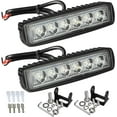 thumbnail image 2 of 2x 6INCH 36W LED Work Light Bar Spot Pods Off-Road Fog Lamp SUV ATV Boat Truck 2 of 4