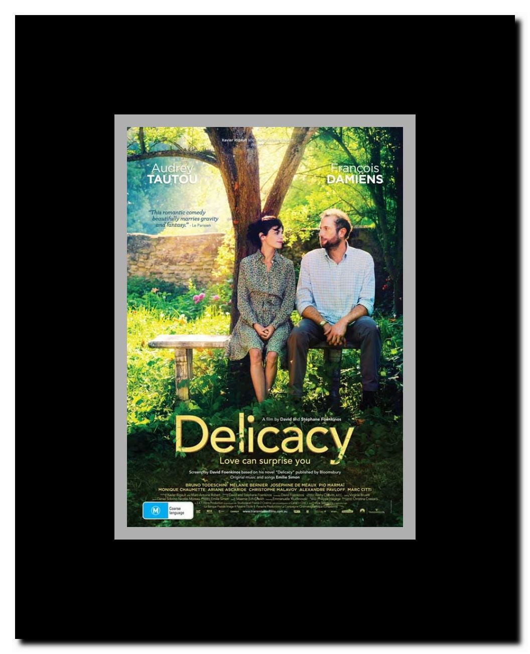 Delicacy Framed Movie Poster