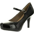 thumbnail image 1 of Delicacy Womens Cyndi-91 Ankle Strap Mary Jane Dress Pumps Shoes, 1 of 4