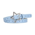 thumbnail image 1 of Delicate Adult Waist Belt with Hollow Out Star Buckle Waistband Jeans Waist Belts for Vintage Teens Adjustable Belt, 1 of 21